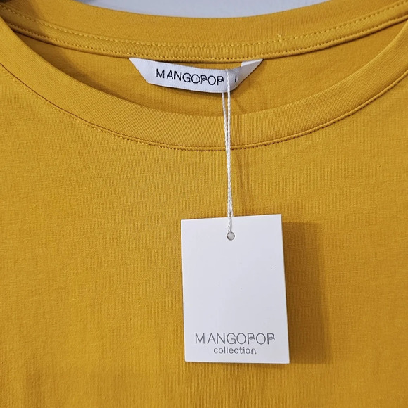 long sleeve yellow mango pop bodysuit - Picture 2 of 3